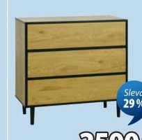 Komoda ODENSE 3 zásuvky