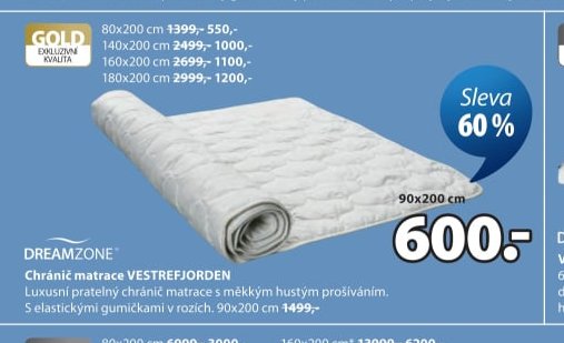 Chránič matrace VESTREFJORDEN