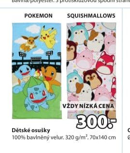 Dětské osušky
