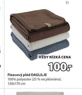 Fleecový pléd DAGLILJE