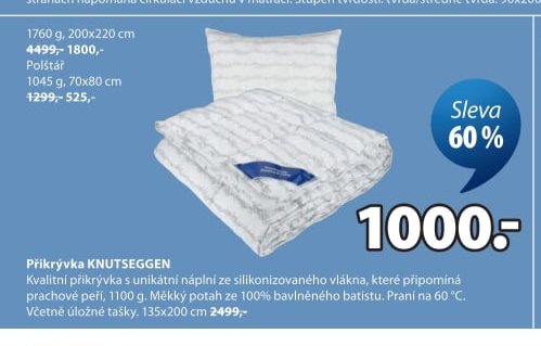 Přikrývka KNUTSEGGEN