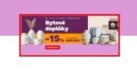 Bytové doplňky -15 %