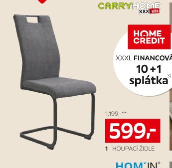 1 Houpací židle