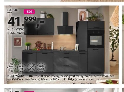 Kuchyňský blok PN210