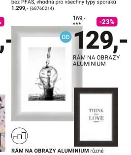 Rám na obrazy Aluminium