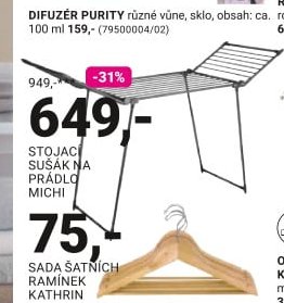 Stojací sušák na prádlo Michi