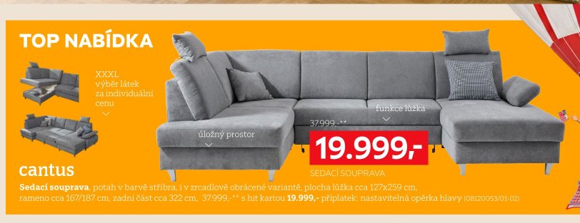 Sedací souprava (Cantus)