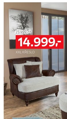 XXL křeslo