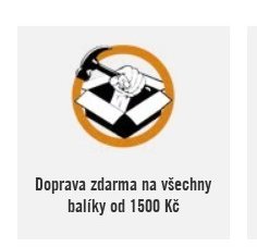 Doprava zdarma na všechny balíky od 1500 Kč
