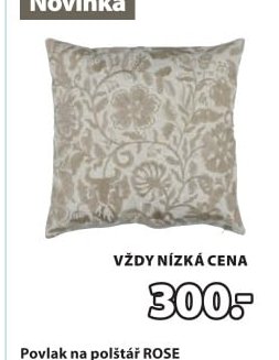 Povlak na polštář ROSE