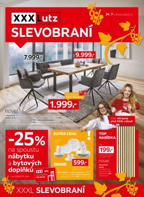 akční leták XXXLutz 29.9.2026-11.10.2026