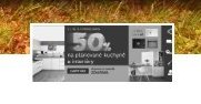 Sleva 50 % na plánované kuchyně