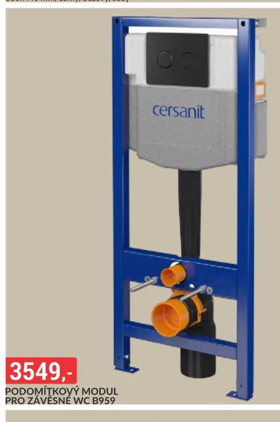 PODOMÍTKOVÝ MODUL PRO ZÁVĚSNÉ WC B959