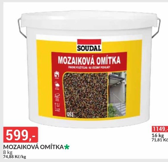 MOZAIKOVÁ OMÍTKA 8 kg