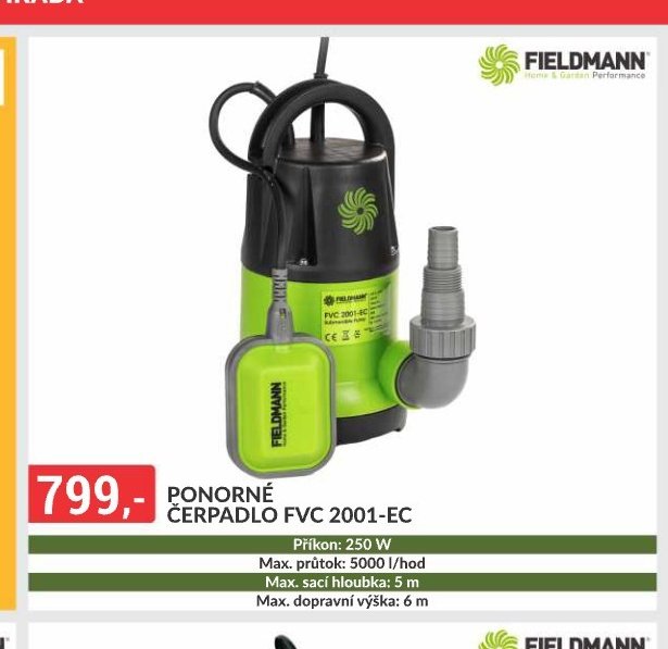 PONORNÉ ČERPADLO FVC 2001-EC
