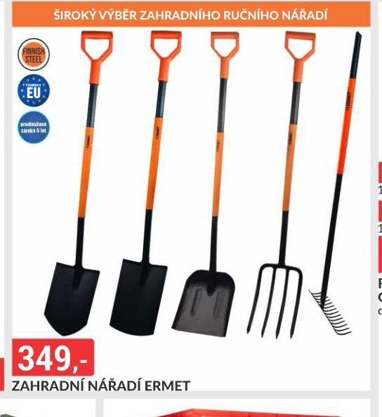 Zahradní nářadí Ermet