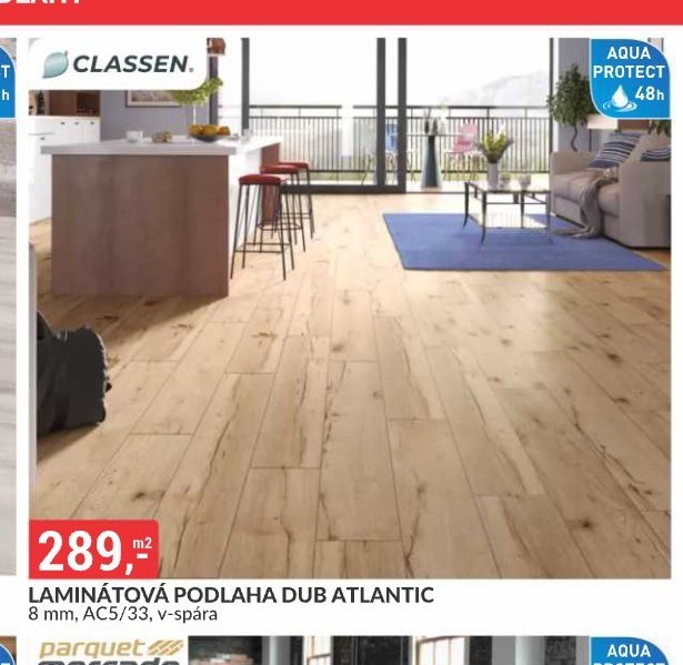 LAMINÁTOVÁ PODLAHA DUB ATLANTIC