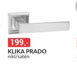 KLIKA PRADO nikl/satén