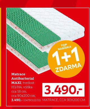 Matrace Antibacterial MAXI