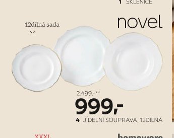 Jídelní souprava, 12dílná