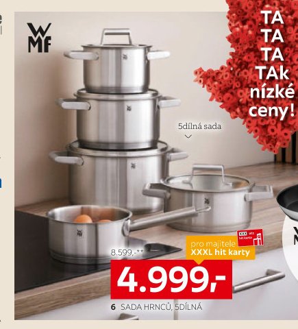 Sada hrnců, 5dílná