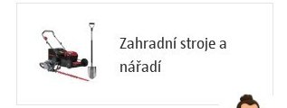 Zahradní stroje a nářadí
